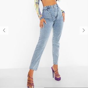 Boohoo Mom Jeans